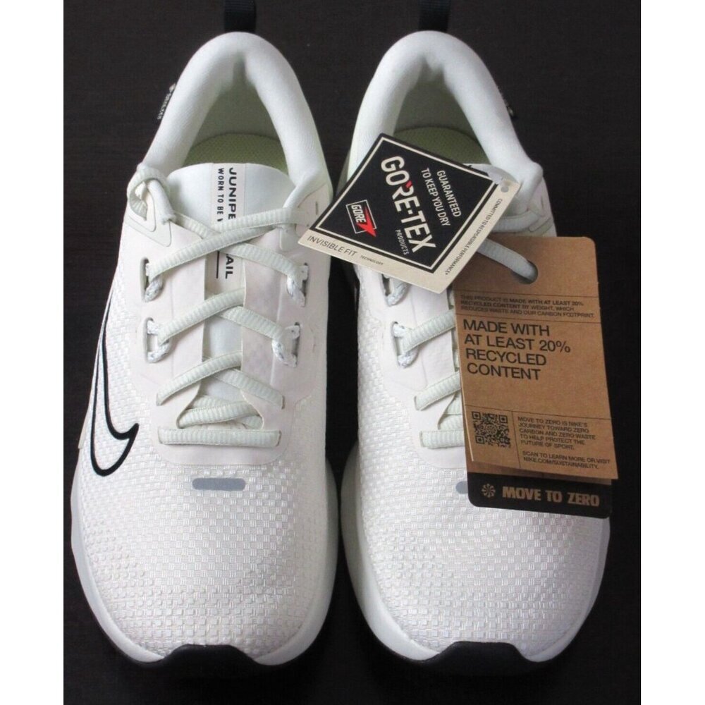 Nike Women's Juniper Trail 2 GTX V2 Running Shoes Pale Ivory Black Sizes NIB - Picture 4 of 6